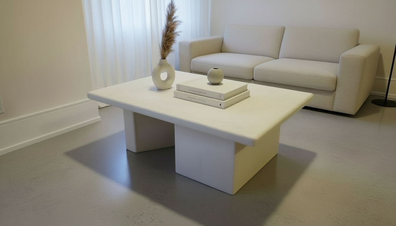 Micro-Cement Coffee Table