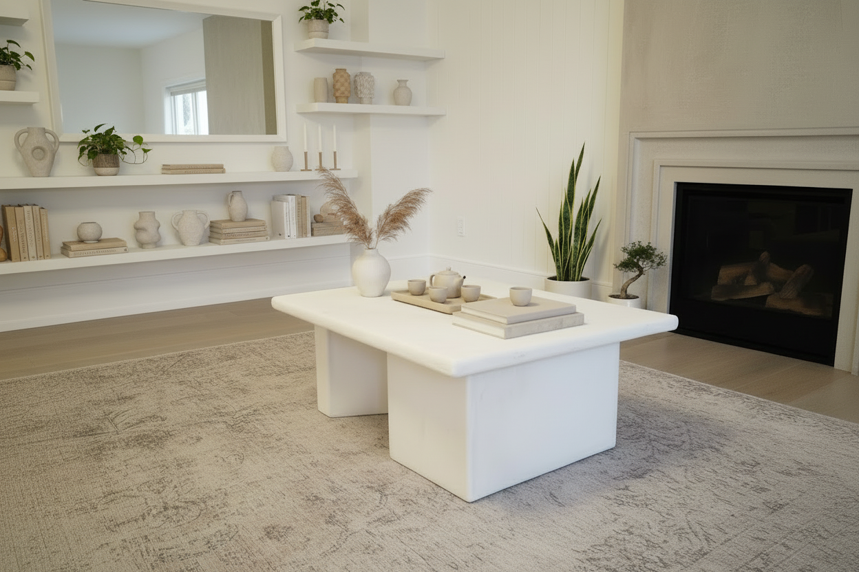 Micro-Cement Coffee Table