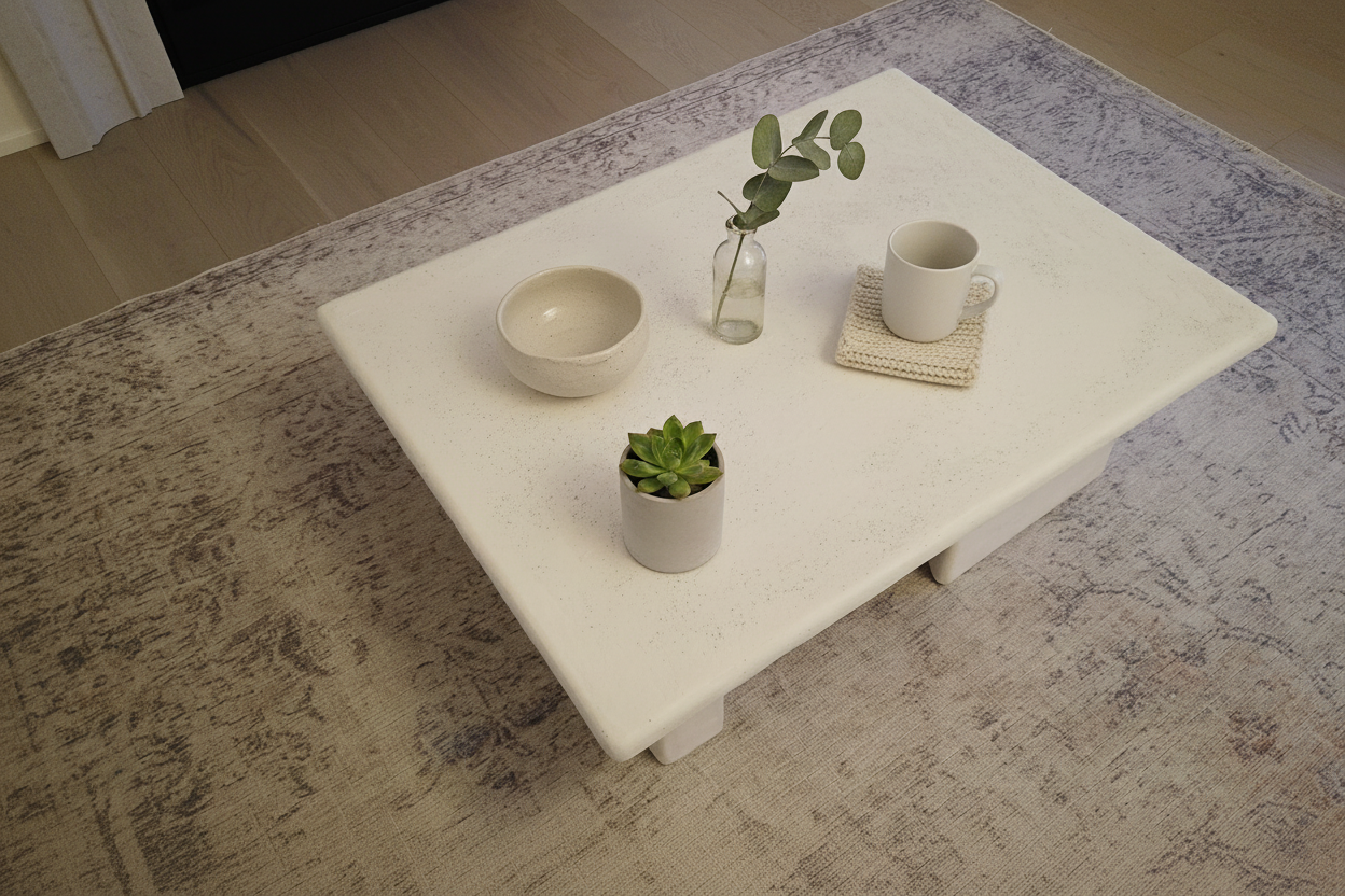 Micro-Cement Coffee Table