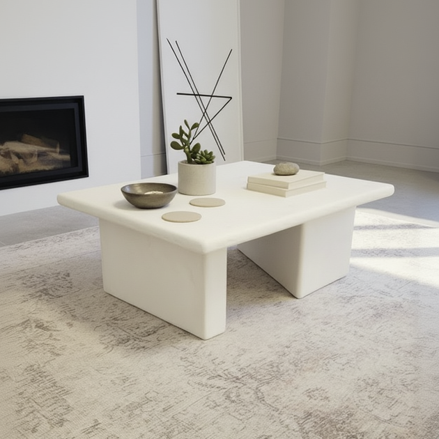 Micro-Cement Coffee Table
