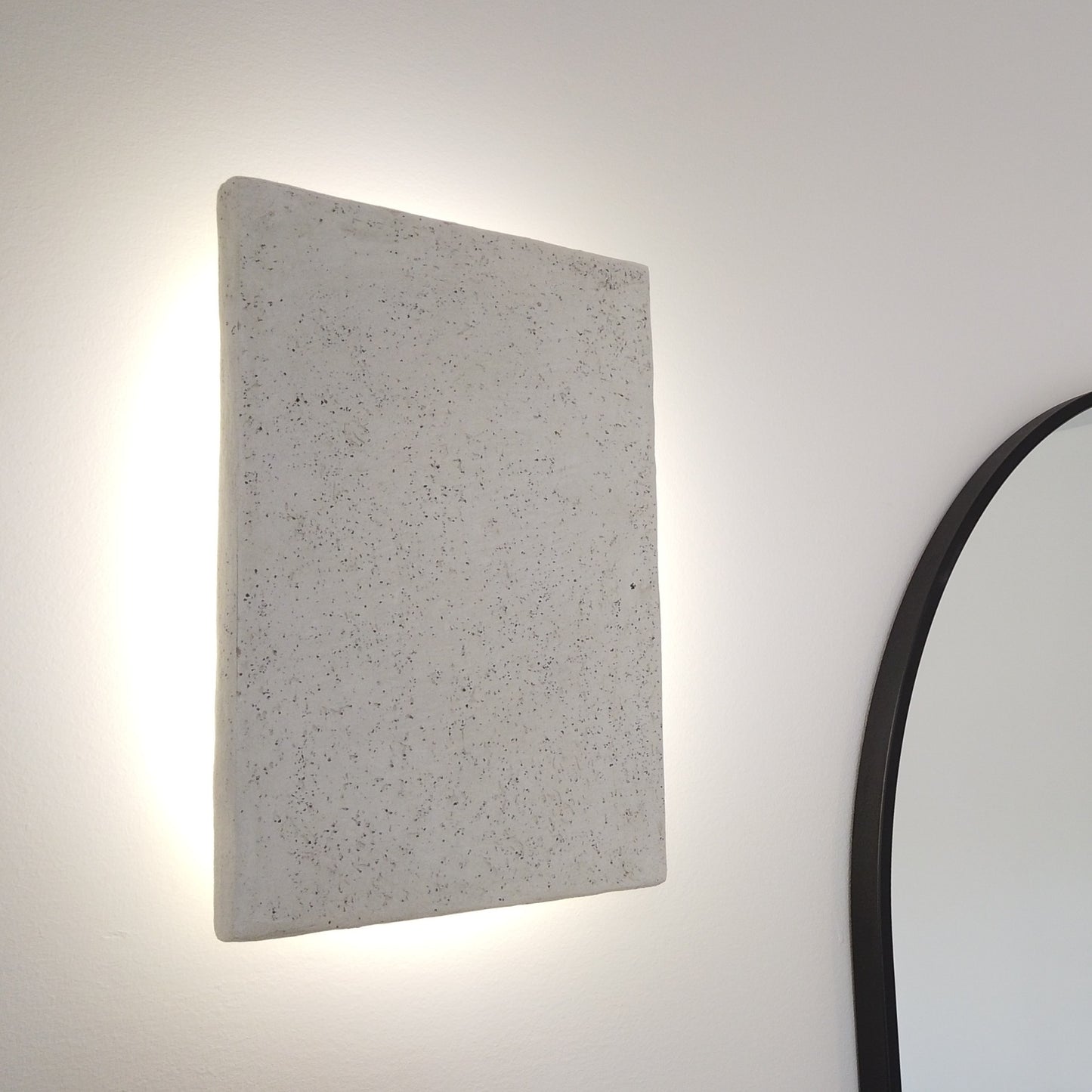 Modern Wall Sconce | Concrete Lamp | Minimalist Wall light | Micro-Cement Handmade Lighting Decor