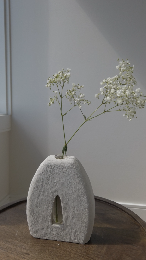 Modern Organic Vase - Japandi Decor