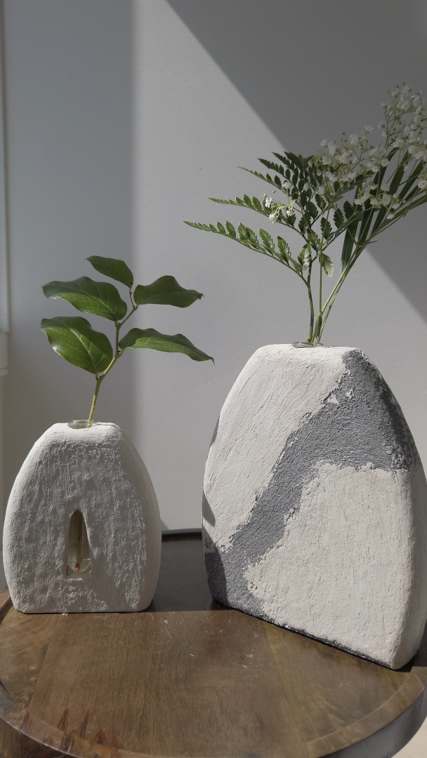 Modern Organic Vase - Japandi Decor