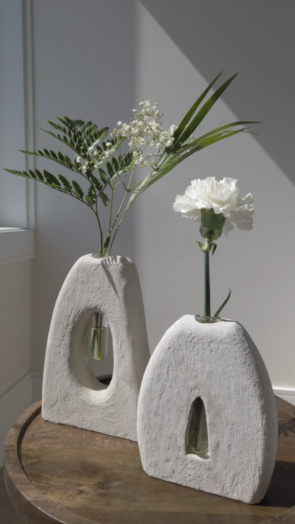 Modern Organic Vase - Japandi Decor