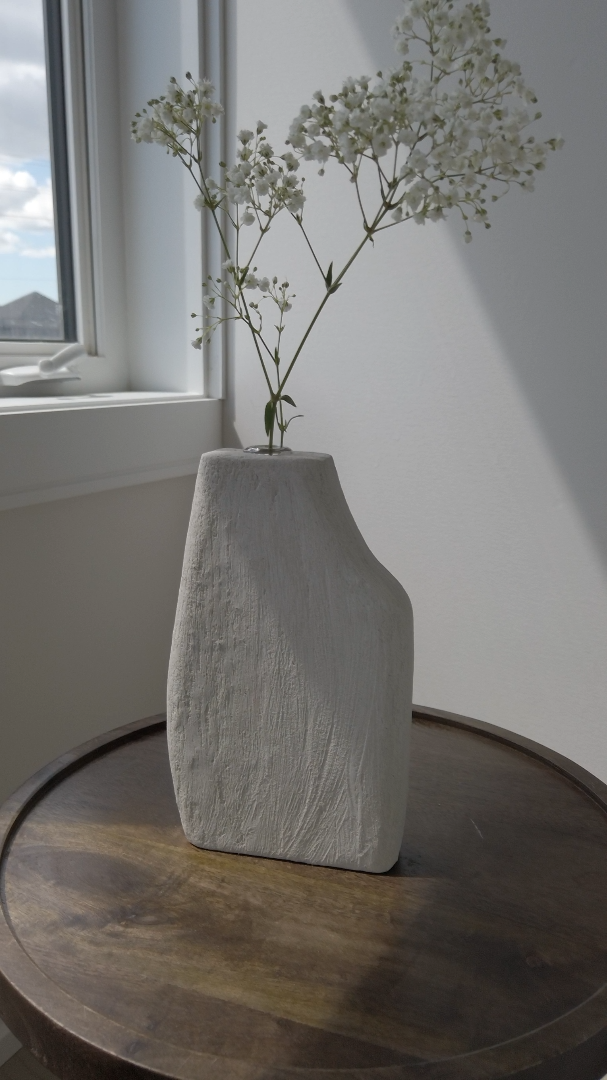Modern Organic Vase - Japandi Decor